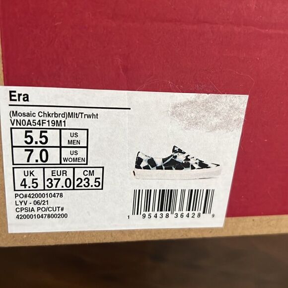 Vans Era women 7 mosaic checkboard - Picture 7 of 7